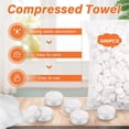 thumbnail image 5 of 500pcs Magic Soft Cotton Disposable Compressed Towel Wipes Tablet Travel Tissue, 5 of 5