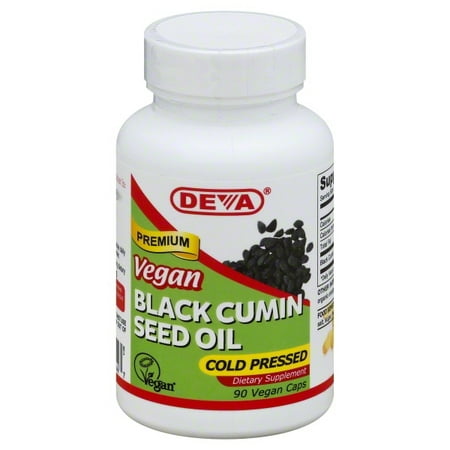 Deva Nutrition Deva  Black Cumin Seed Oil, 90 ea (Best Seeds For Nutrition)