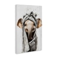 thumbnail image 2 of Stupell Industries Eclectic Squeaky Clean Elephant Canvas Art, 30 x 45, by Tina LeCour, 2 of 8