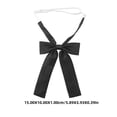 thumbnail image 2 of unbranded Corbatín Negro Para Pre- Con Ajustable Para Eventos Y Baile, 2 of 8