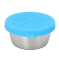 thumbnail image 1 of Salad Dressing Container, Healthy Diet Portable Stainless Steel Condiment Containers 50ml Prevent Leaks With Lid For Home Blue Lid And 304 Stainless Steel Cup,Orange Lid And 304, 1 of 8
