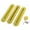 Yellow, variant on S SERENABLE 3 Sets Tri Box Surfing Surfboard Fin Plug Set with Screw Black