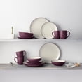 thumbnail image 2 of Noritake Colorwave Burgundy 16-Piece Coupe Dinnerware Set, Service for 4, 2 of 7