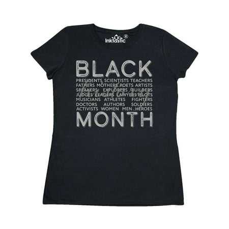 Black History Month- Occupations and Identities Women's T-Shirt