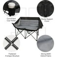 thumbnail image 6 of RedSwing Double Folding Camping Chair,Oversized Portable Loveseat Oversized Portable Loveseat Double Chair Outdoor Camping Backpacking, Black Grey, 6 of 6