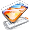 thumbnail image 1 of Protector de pantalla UltraGlass Unbreak TOP 9H+ Glass para iPhone 16 Pro, 1 of 9