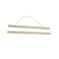 thumbnail image 1 of Walson Magnetic Poster Hanger Frame Wooden for Maps Painting Scroll Picture Clip 31cm, 1 of 9