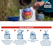 (6 Pouches) Mountain house Freeze Dried Emergency Survival Backpacking and Camping Food Fettuccine Alfredo with Chicken