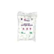 Cotton Balls 100% Premium Pure Triple Size Luxury Sized Wool Soft and Absorbent for Skin Remedies - 100 Pieces