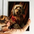 thumbnail image 4 of Petit Basset Griffon Vendeen Pets Portrait Painting of Dog Renaissance Style on Canvas Royal Pet Portrait from Photo, Wall Art Print for Home Decor, Modern Wall Decoration, 4 of 5