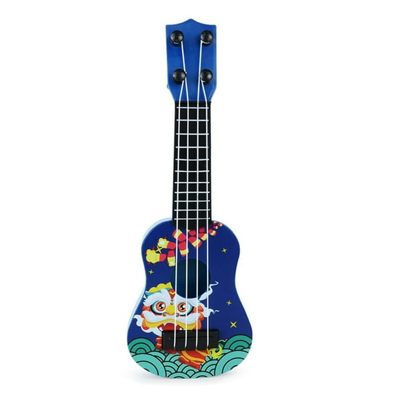 TopLLC Educational Toddler Toys Children's Ukulele Toy, Portable Music Enlightenment Instrument Guitar Toy, 4 Strings Guitar Musical Instruments For Boys And Girls, Beginner's Guitar Toys