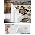 thumbnail image 5 of No Hook Shower Curtain with Snap-in Liner, Southwest Geometric Waterproof Fabric Bathroom Curtains, Brown Mexican Aztec Boho Tribal Bath Curtains & Mesh Top Window 60"x72", 5 of 9