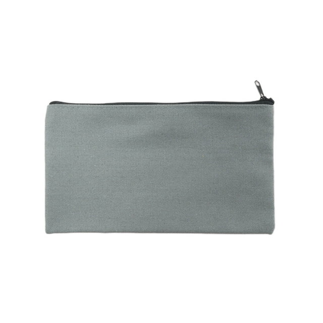 WRKEKC Clearance 8-Color Canvas Pencil Pouch - School Supply Organizer with Zipper