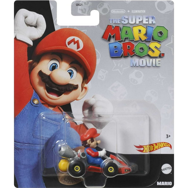 Scale Collection Hot Replica Die-Cast Vehicles, Kart Toy Wheels Mario Collectibles 1:64 of