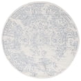 thumbnail image 5 of Safavieh Adirondack Collection ADR101S Oriental Distressed Non-Shedding Dining Room Entryway Foyer Living Room Bedroom Area Rug, 6' x 6' Round, Ivory / Slate, 5 of 5
