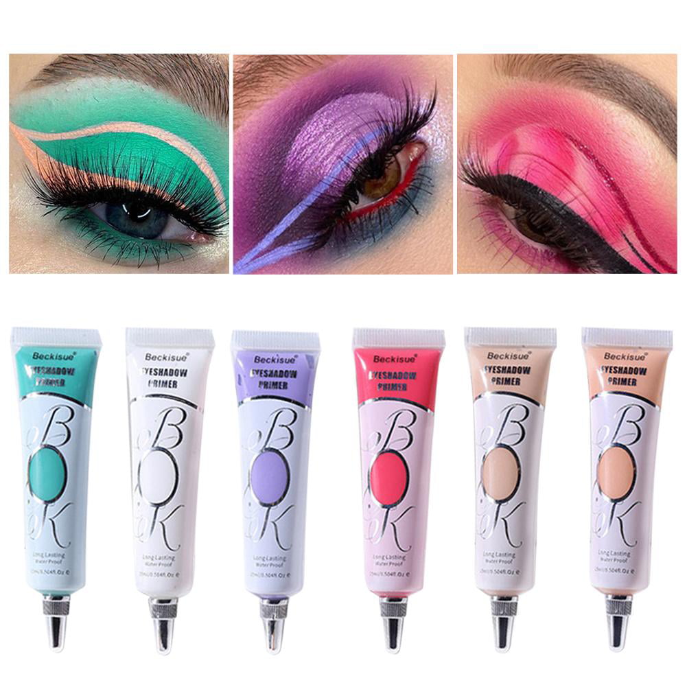 MEGAWHEELS 6PCS Eyeshadow Primer Long Lasting Waterproof Concealer Makeup Primer - Walmart.com