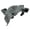 Grey, variant on 3D Printed Aquarium Gravel Tunnel Cave, Fish Breeding and Feeding Hideout House for Tank Decoration