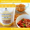Keto Pasta Penne Low Carb (3g Net) Lupini Penne Pasta High Protein