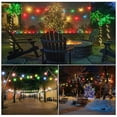 thumbnail image 5 of 25Ft LED Outdoor String Lights G40 Globe Dimmable Waterproof Hanging String Light with 10 Clear Bulbs, for Decorative G, 5 of 7