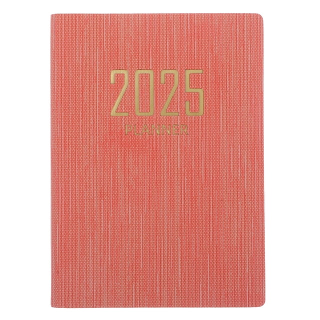 Mini libreta de notas con agenda diaria 2025, agenda de oficina, cuaderno de diario delicado (A7)