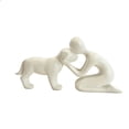 thumbnail image 2 of Usloyux Dog Figurines Decor, 3D Printed Dog Statues Memorial Gifts, Pet Lover Home Decor For Living Room Bedroom Office Shelf Display, Dog Themed Collectible Decorations, 2 of 6