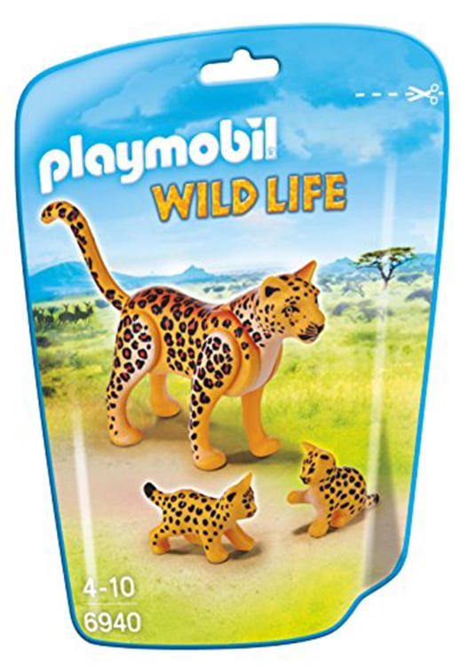 playmobil leopard family