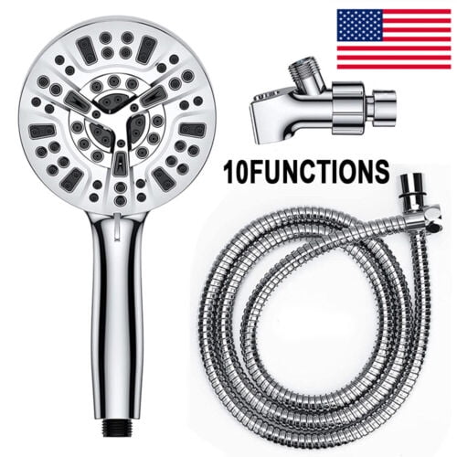 Head Antimicrobial For Aquacare ASSEENONTV High Pressure 10Mode