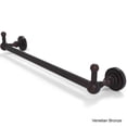 thumbnail image 3 of Allied Brass - Dottingham 30'' Towel Bar with Integrated Hooks in Satin Chrome, 3 of 5