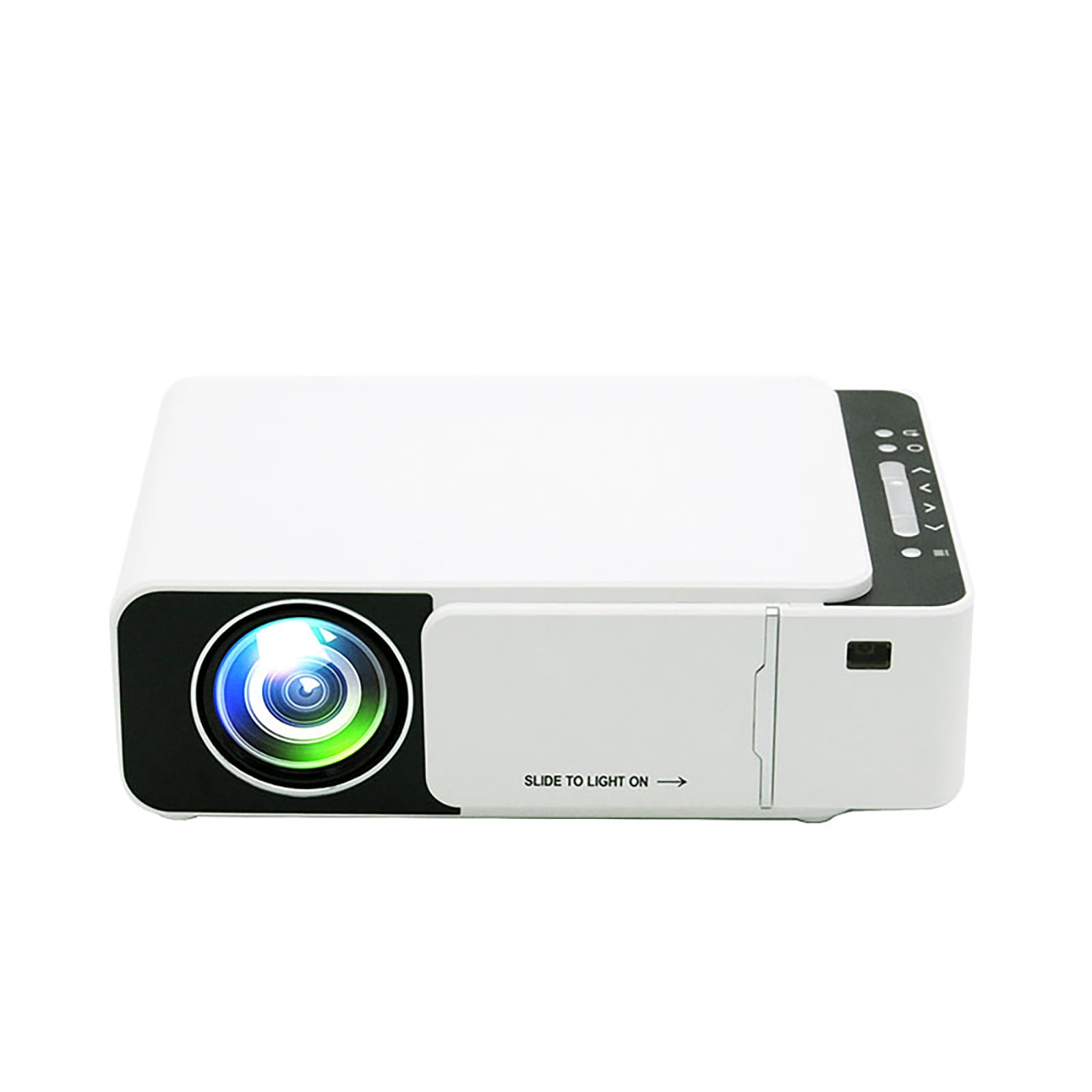 NKOOGH Projectors with Screen Mini Projector Movie With WiFi600P For