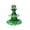 Green#02, variant on weibbin 3-Tier Paper Football Theme Cake Stand for Birthday Party Dessert Display, 12.5 Inches, Green