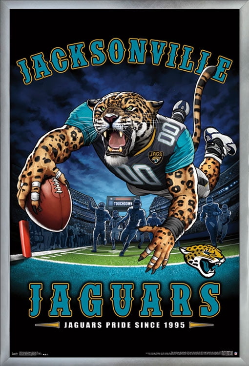 Trends International Jacksonville Jaguars Framed Poster - Walmart.com ...