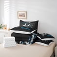 thumbnail image 6 of Homewish Dirt Bike 7-Piece Twin Bedding Sets,Speed Motorcycle Motocross Bedding Comforter Set,Extreme Sport Sheet Sets For Boy,Microfiber Bedroom Decor, 6 of 8