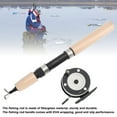 thumbnail image 4 of Ice 65cm Ice Fishing Rod Reel Combo Set  Rotation Comfortable Grip Non Slip  Ice Fishing Combos For Trout Walleye Perch, 4 of 8