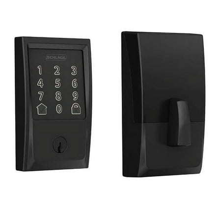 Schlage Matte Black BE489 CEN...