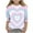 Light Blue, variant on LckLvx Girls Tie Dye T Shirts Long Sleeve Heart Graphic Valentine Tee Tops 3/4 Sleeve Crewneck Blouses