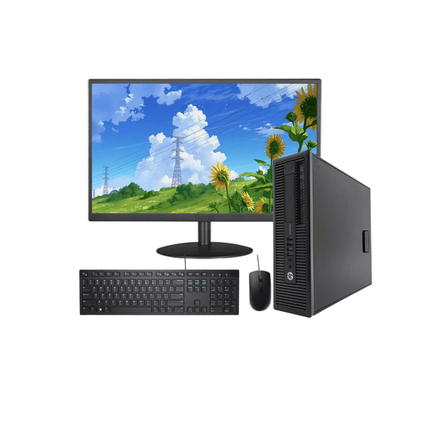 Pc Hp EliteDesk 600 G2, Intel Core 7-6, 16gb de ram, 1tb de almacenamiento ssd, monitro de 19 pulgadas. Reacondicionado.