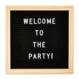 Way To Celebrate Felt Letter Message Board, 10x10 In