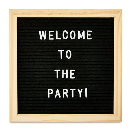 Felt Letter Message Board Set, 10" x 10", 140 Pieces, by Way To Celebrate