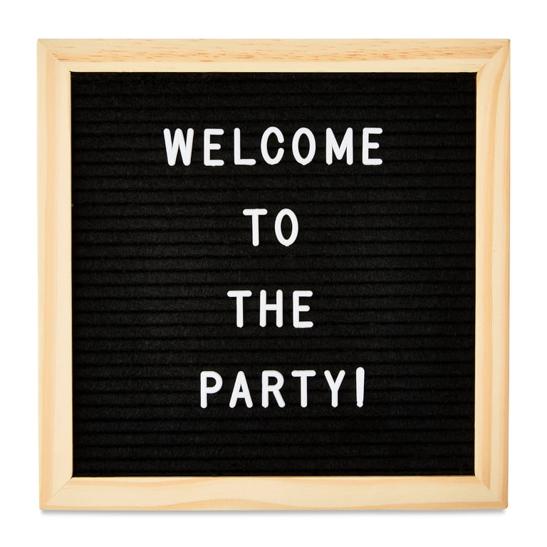 Way To Celebrate Felt Letter Message Board, 10x10 In photo 1