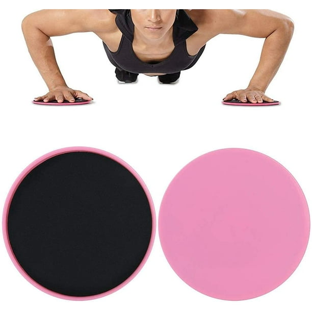  Your Choice Sliders Fitness Exercise Core Gliders Gliding Discs  Fitness Equipment for Full Body Workout Compact for Travel or Home, Color  Pink Set of 2 : Sports & Outdoors