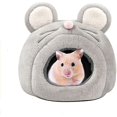 thumbnail image 1 of Cama cueva para conejillos de Indias, accesorios para jaulas lavables para animales pequeños, cama escondite para mascotas, casa antideslizante para hámsteres, chinchillas y erizos (ratón), 1 of 5