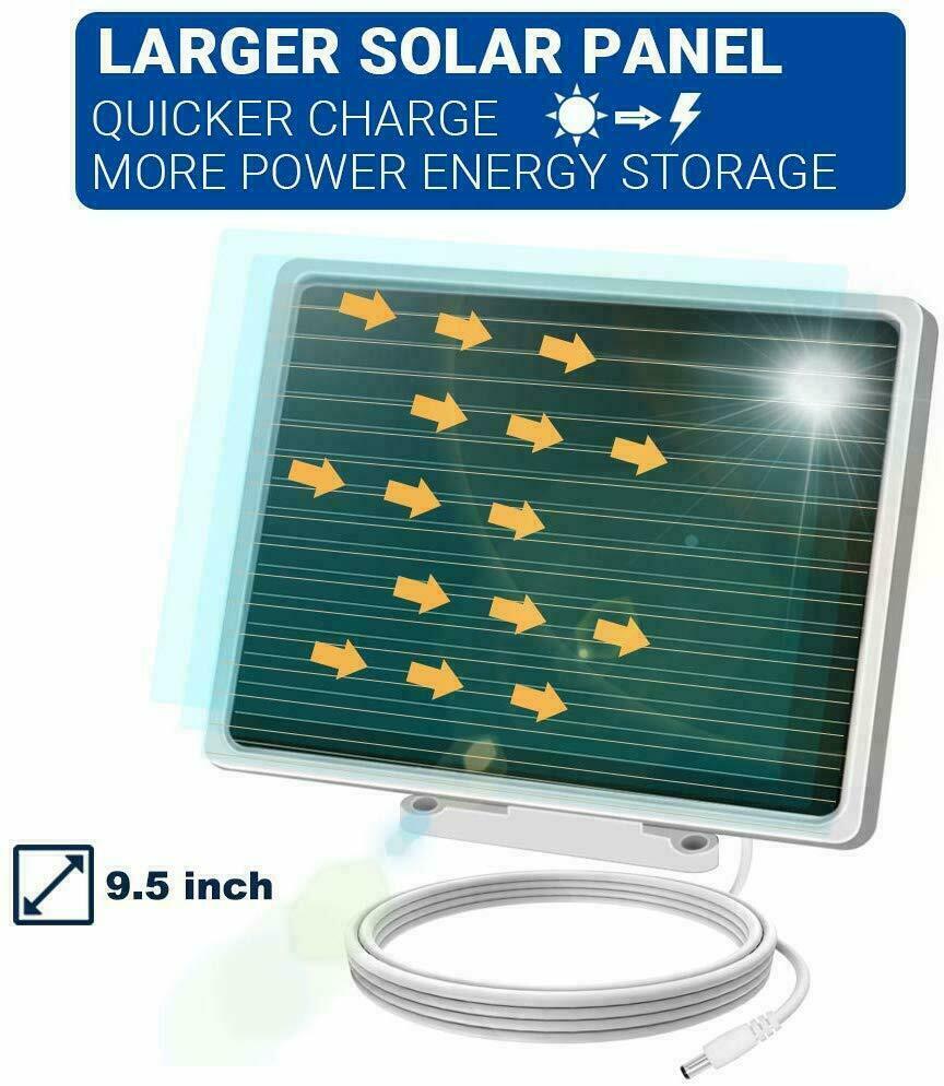 Solar Lights Outdoor, 182 LED 1000 Lumens Motion Sensor Lights Waterproof - image 3 of 9