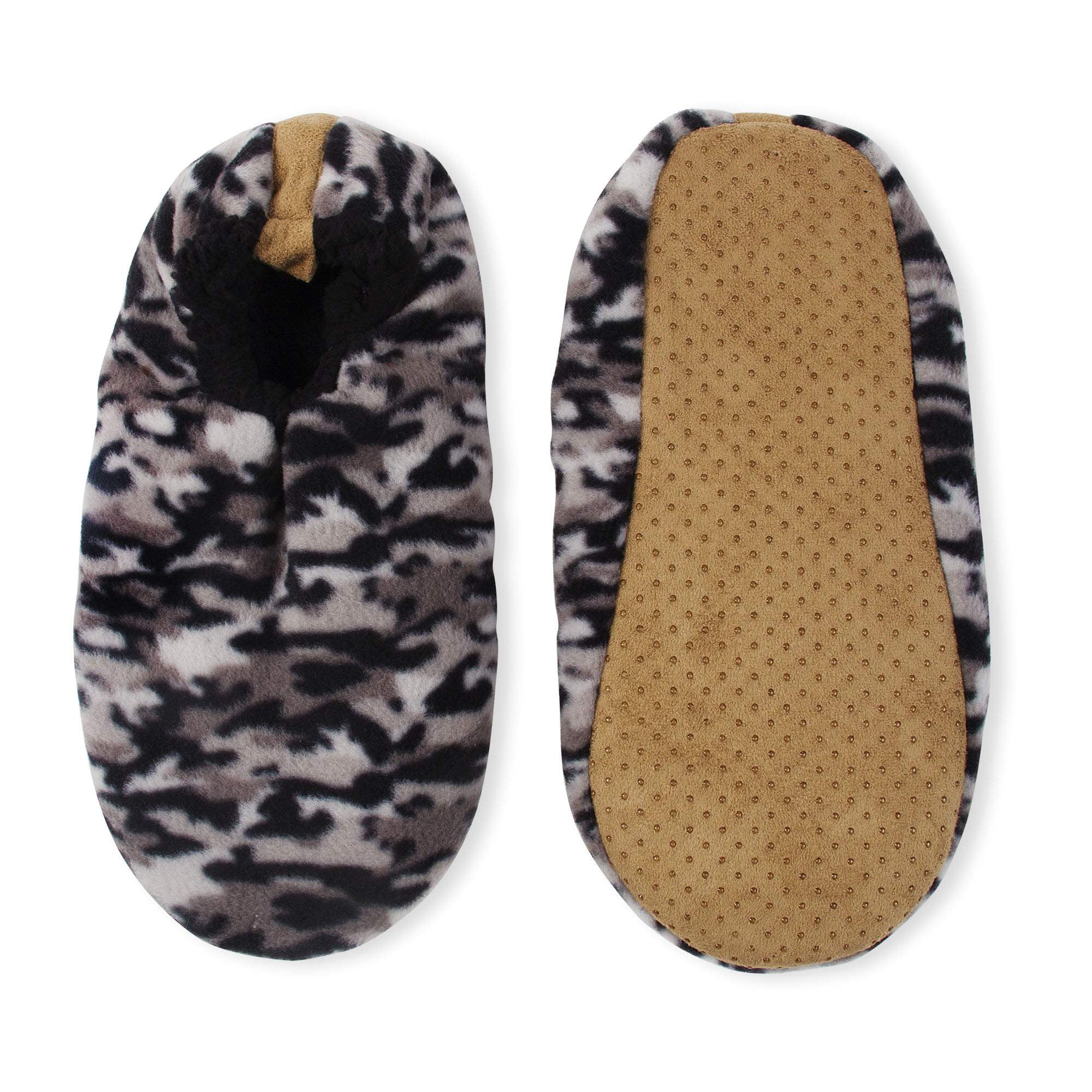 Fuzzy Babba Men's Camo Slippers
