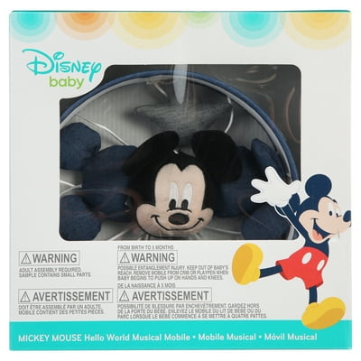 Buy Disney Mickey Mouse Hello World Star Icon Nursery Crib Musical Mobile Online In Indonesia