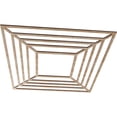 thumbnail image 2 of 24"OD x 8 3/4"ID x 1/4"T Raven Wood Fretwork Pierced Ceiling Medallion, Red Oak, 2 of 3