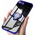 thumbnail image 1 of Designed for iPhone 7plus/ iPhone8 Plus Case Clear 5.5 Slim 360° Adjustable Ring Holder in Soft TPU Thin Anti-Scratch Shockproof Impact Protection for Magnetic Car Mount, 1 of 7