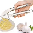 thumbnail image 2 of Garlic Press High-grade Stainless Steel, Crushing Tool, Suitable For Ginger And Nuts, 2 of 4