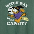 thumbnail image 3 of Garfield - Witch Way To The Candy - Women's Lightweight French Terry Long Sleeve Shirt, 3 of 5