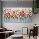 thumbnail image 3 of Pintura de flores de una pieza, impresiones abstractas en lienzo, imagen de arte de pared para sala de estar, envío gratis, decoración moderna del hogar sin marco, 3 of 5
