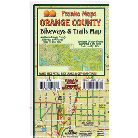 Orange County Bikeways & Trails Map